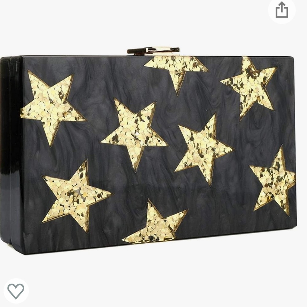 Acrylic Star Clutch